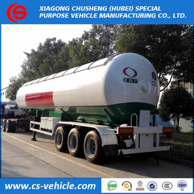 2/3 Axle 40m3 50m3 56m3 LPG Tank Trailer 