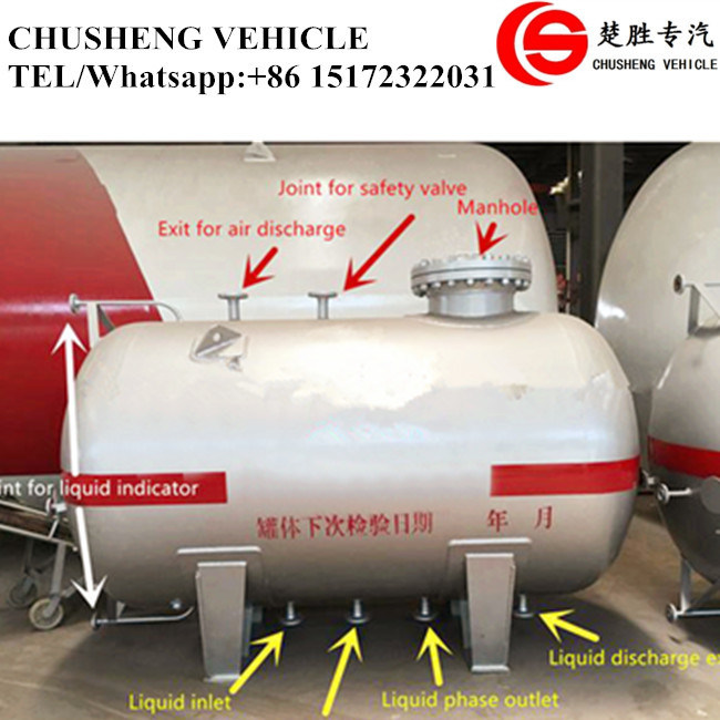 5tons 10cbm 10, 000liters LPG Storage Tank Price for Nigeria 