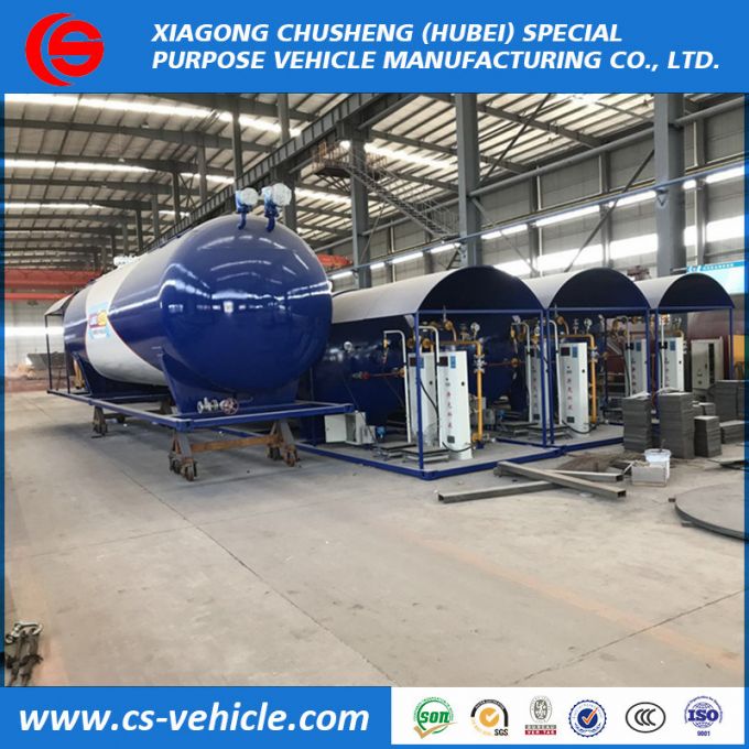  20000L / 40000L LPG Filling Station 10tons / 20tons LPG Skid Station 