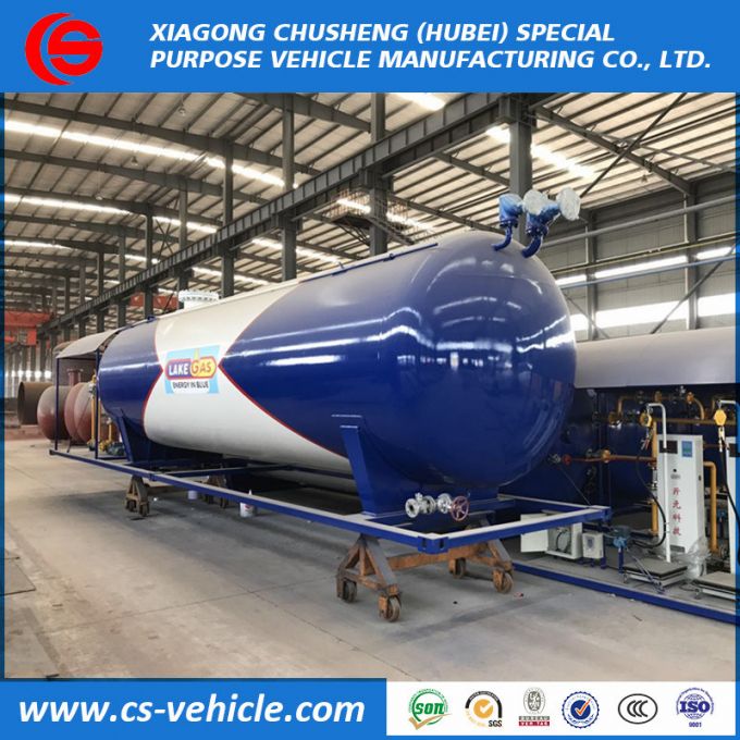 10tons LPG Gas Filling Station, 10 Ton Liquid Gas Filling Plant, 10t LPG Skid Station 