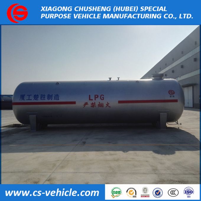 ISO Standard 100m3 Gas Storage Tank 50t LPG Tank for Sale 