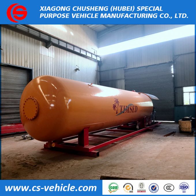 20cbm 10 Ton Small LPG Filling Station 10tons LPG Gas Bottling Skid Plant 