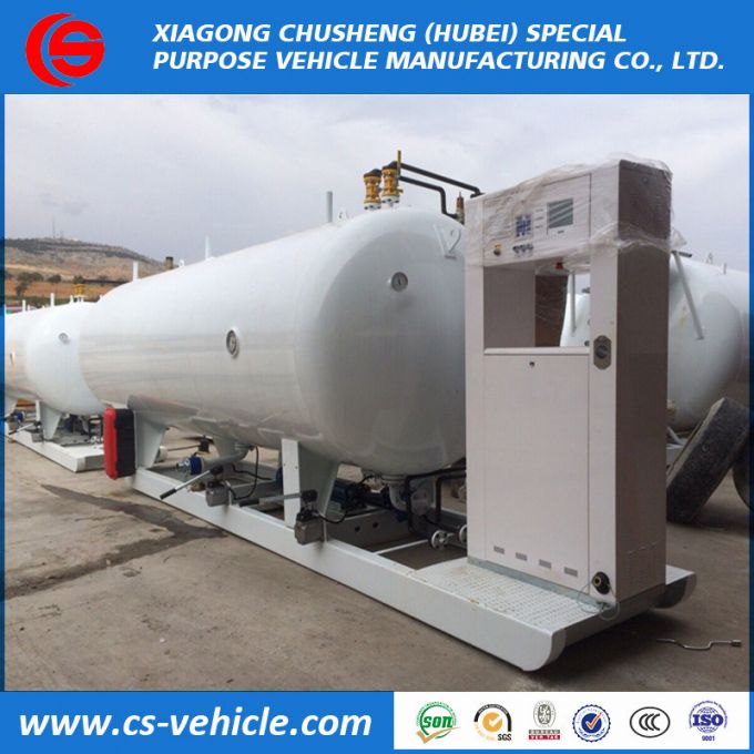 20000L LPG Gas Filling Station, Liquid Gas Filling Plant, LPG Dispenser Skid Station 