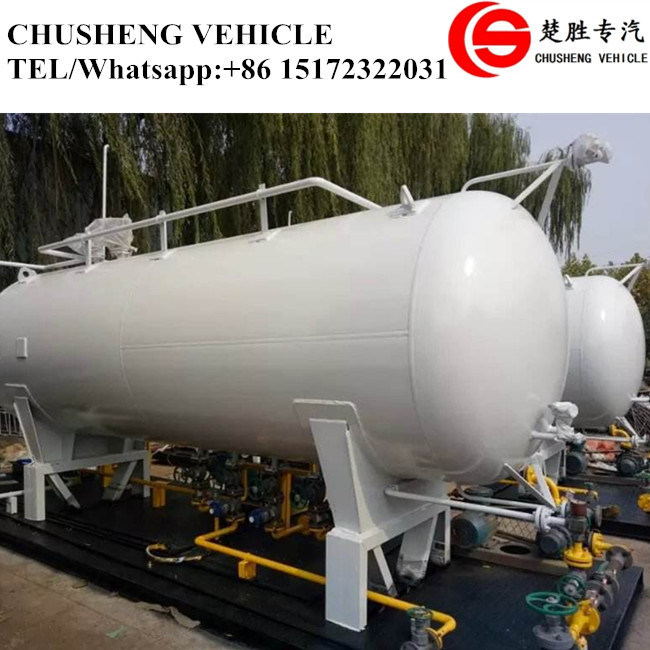 10ton Double Anti-Explosion Mobile LPG Filling Station with 2 LPG Filling Machines 