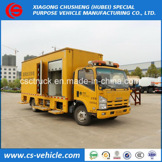 Isuzu 4X2 150kw 200kw Generator Emergency Power Supply Truck for Sale 