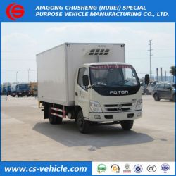 Foton 4X2 Refrigerated Freezer Cargo Van 5tons Small Refrigerated Truck