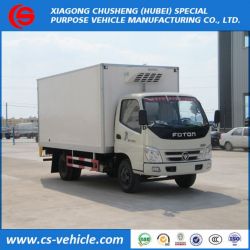 Foton 4X2 Refrigerator Freezer Truck Small 5tons Refrigerator Truck