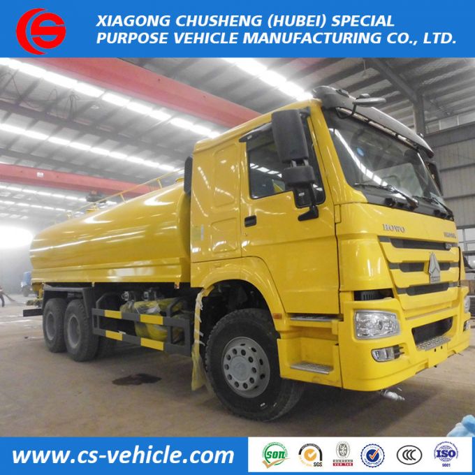 Sinotruk HOWO 20tons Water Tank Trucks 20000L Spray Tank for Sale 