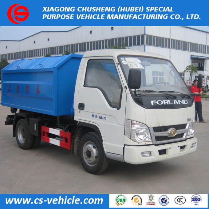 Csc 3m3 Garbage Container 3tons Hooklift Hydraulic Arm Garbage Trucks on Sale 