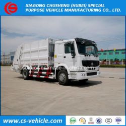 Heavy Duty HOWO 4X2 266HP 12m3 Waste Collection Truck 12m3 Compactor Garbage Truck