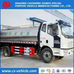 FAW Insulated Milk Delivery Truck 12000L 12tons Milk Tank Truck