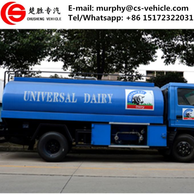 HOWO 4X2 Milk Transport Truck Milk Tank Truck Sale 