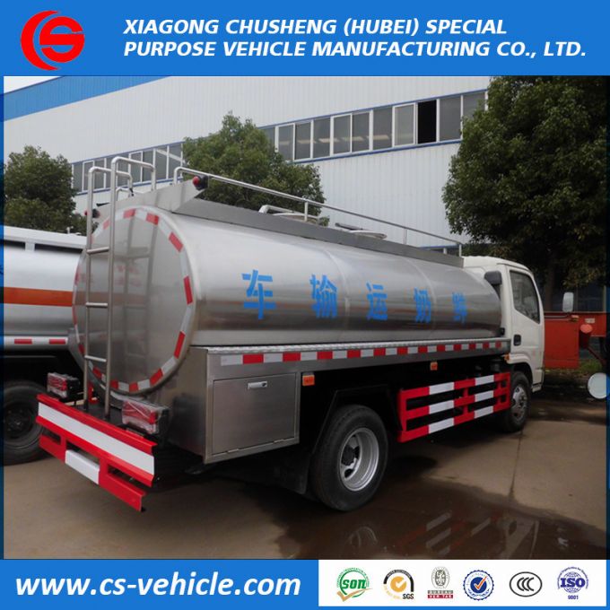 Dongfeng Fresh Milk Tanker Truck 5000L Milk Delivery Truck 
