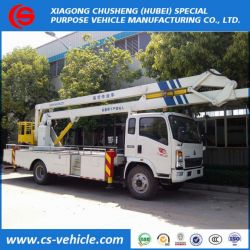 Sinotruk HOWO 6 Wheels 16m, 18m Aerial Bucket Truck 22m High Altitude Operation Truck