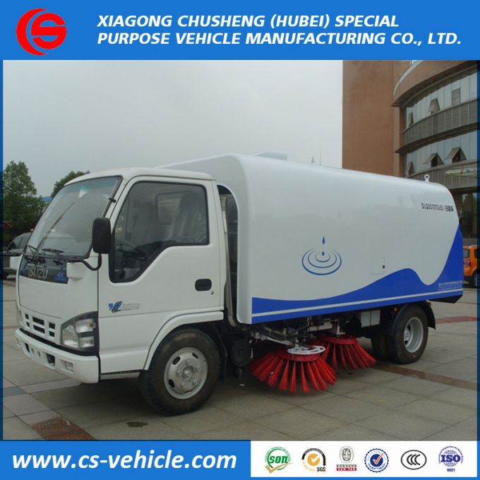 Isuzu Road Sweeper 2000L Water + 5000L Sweeper Truck 