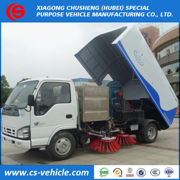 Isuzu Cheap Mechanical Road Sweeper Truck for Sale 