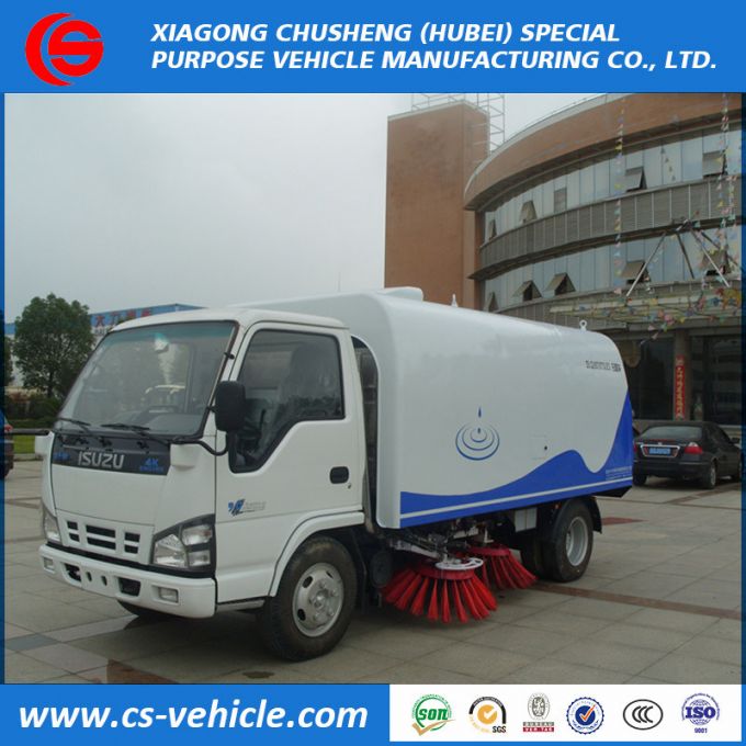 Isuzu Street Sweeper 2000L Water + 5000L Sweeper Truck 