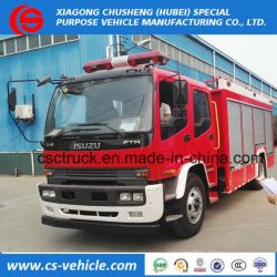 Cccf Certificated Isuzu 4X2 Fire Fighting Truck Water Tank Truck