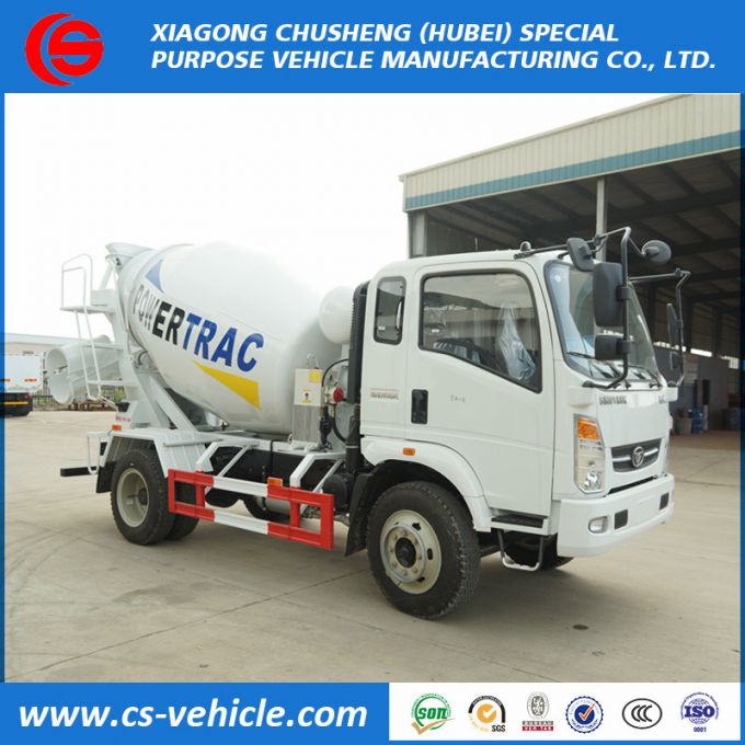 Sinotruk Homan 6 Wheeler Small 5m3 Cement Mixer Truck 