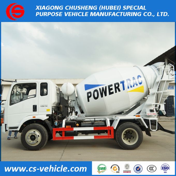 Sinotruk Homan 6 Wheeler Small 5m3 Cement/Concrete Mixer Truck 