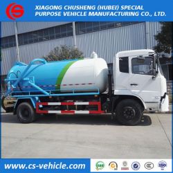 Dongfeng 4X2 6cbm 8cbm Vacuum Fecal/Sewage Suction Truck