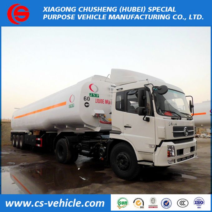 Tri-Axle 42000L Diesel/Gasoline/Oil Tanker 42m3 Fuel Tank Trailer 