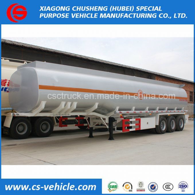 3 Axles Fuel Tanker Trailer 45000 Liter 