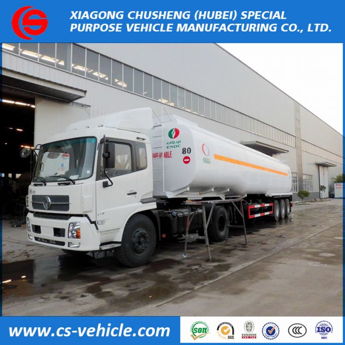 Factory Price 42000L Oil Tanker Trailer 42m3 Fuel Tank Trailer 