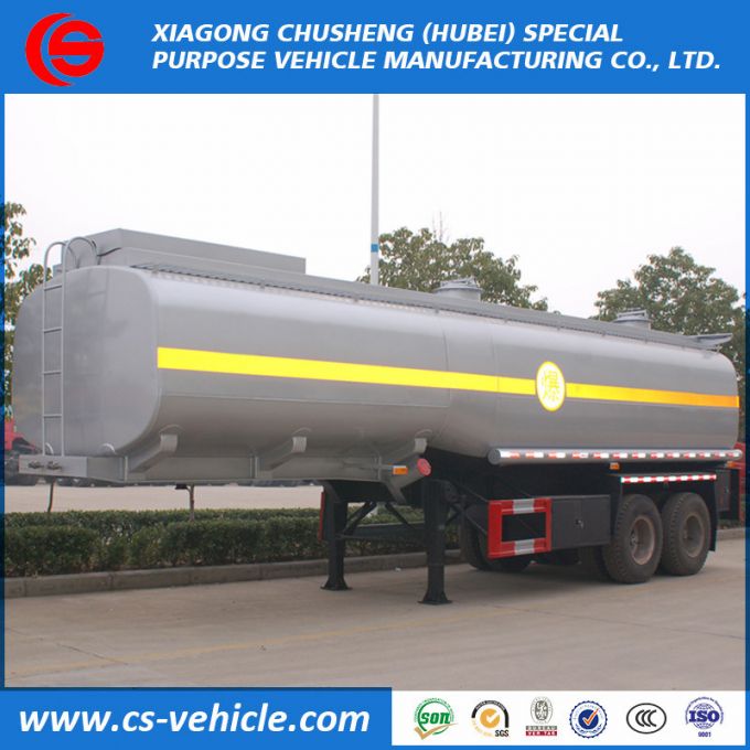 2 Axle/3 Axle 5 Compartments 40m3 Oil Tank Trailer 40000L Fuel Tank Trailer 