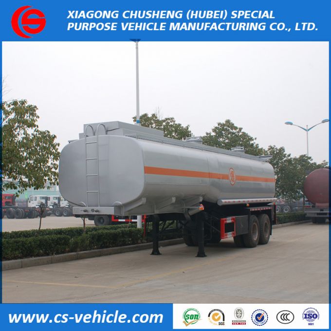 2 Axle/3 Axle 5 Compartments 42 Cbm Oil Tank Trailer 42000L Fuel Tank Trailer 