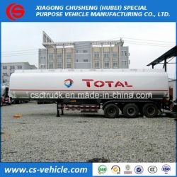 Total Standard Tri-Axle 45cbm Diesel/Gasline/Oil Tanker 45000 Liters Fuel Tank Trailer