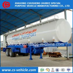 2 Axle 35000liters Stainless Steel Fuel/Oil Tank Truck Trailer