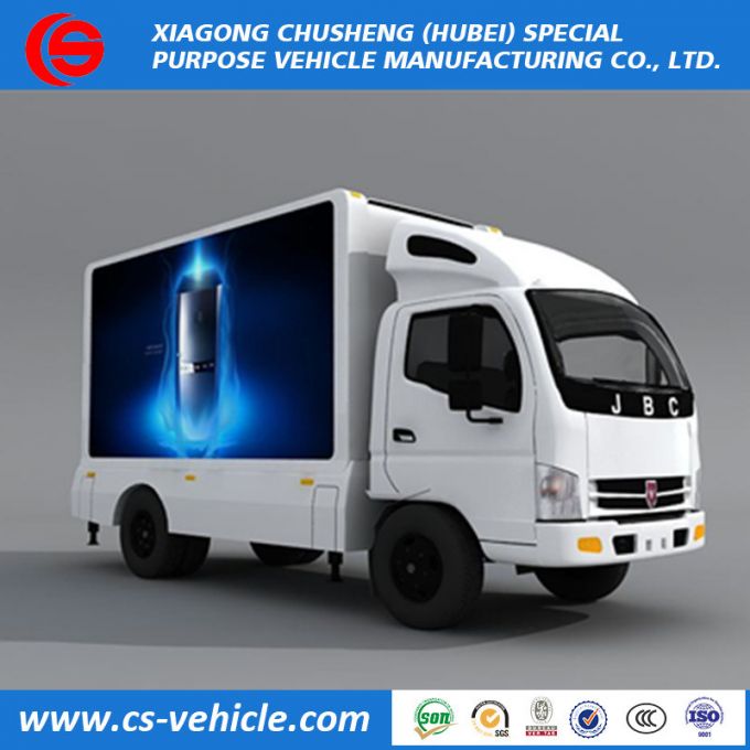 Mobile LED Advertising Vehicle Mounted Waterproof LED Screen Advertising Truck 