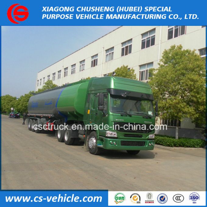 3 Axle 42000L Oil Tank Trailer 42000L-55000L Fuel Tank Trailer for Sale 