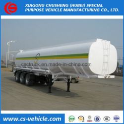 Diesel Oil Gasoline Fuel Tanker Trailer with Fuel Sensors