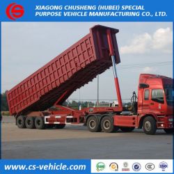 3 Axle 30m3 Dump Trailer 50tons Tipper Semi Trailer