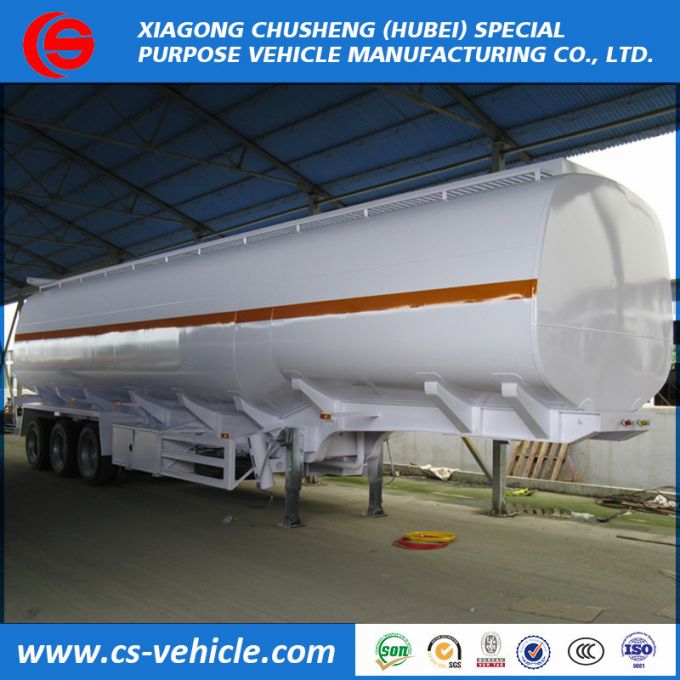 3 Axle 40000L-50000L Water Transport Tank Semi Trailer for Sale 