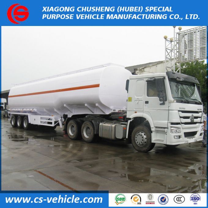 Best Price 3 Axle 42 Cbm Water Tank Semi Trailer, Water Tanker Trailer for Sale 