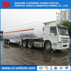 Best Price 3 Axle 42 Cbm Water Tank Semi Trailer, Water Tanker Trailer for Sale