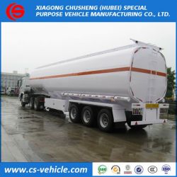 3 Axles Water Tank Trailer, 40000L Water Delivery Trailer, Water Transport Tank Semi Trailers for Sa