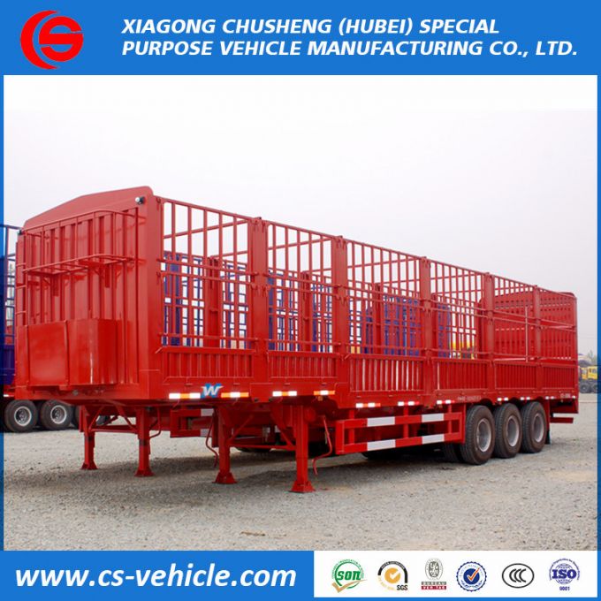 3 Axle 40FT Container Semi Trailer 45tons 50tons Warehouse Semi Trailer for Sale 