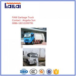 2017 FAW Compression Garbage Truck 10m3 Compressor Truck