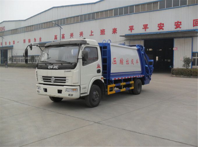 Dongfeng Dolika 8cbm Compactor Type Garbage Truck 