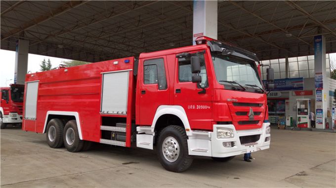 10 Wheeler HOWO Water Foam Fire Truck Fire Fighting Truck 