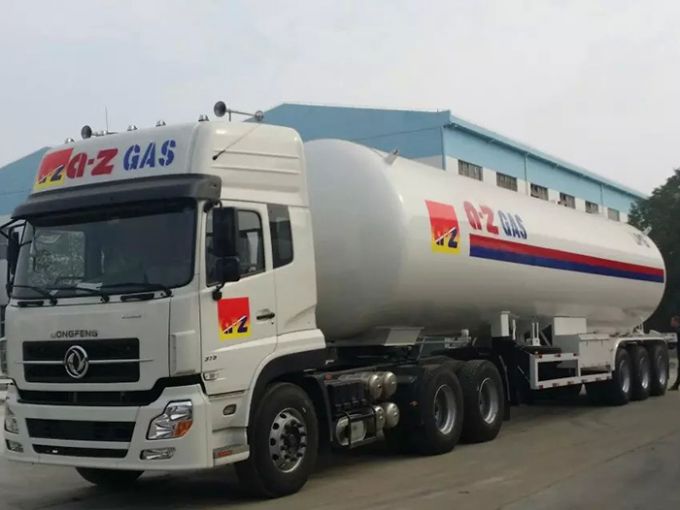 Hot Sale 4 Axle 45kl Cheaper Cimc Fuel Tank Africa Images 1