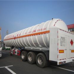 China Tri-Axles 25000L Storage LPG Tank Semitrailer