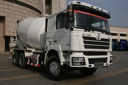 Shacman 340HP 6cbm Cement Concrete Mixing Truck 