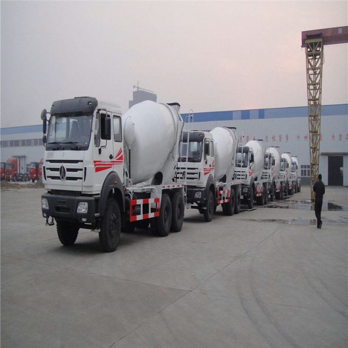 Brand New Hot Sale 8cbm, 9cbm, 12cbm Beiben 6X4 Concrete Mixer Truck 