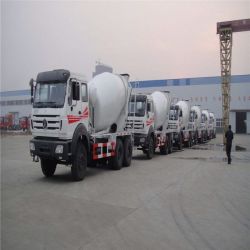 Brand New Hot Sale 8cbm, 9cbm, 12cbm Beiben 6X4 Concrete Mixer Truck