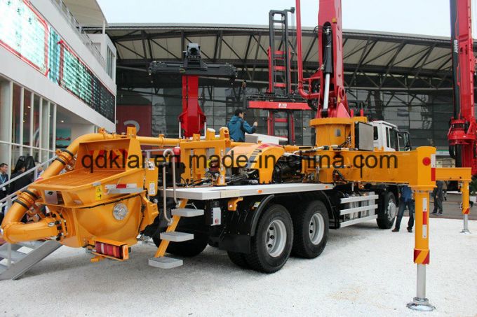 China Truck Sinotruk HOWO 37m Concrete Pump Truck 